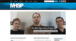 Desktop Screenshot of milehighsanityproject.com